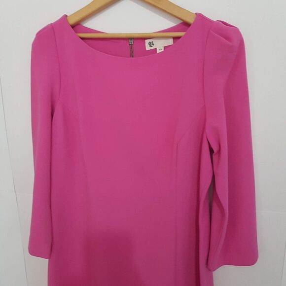 The Bay Classic Pink Dress Size Small 3/4 Sleeve * Excellent Like NEW - Picture 13 of 15